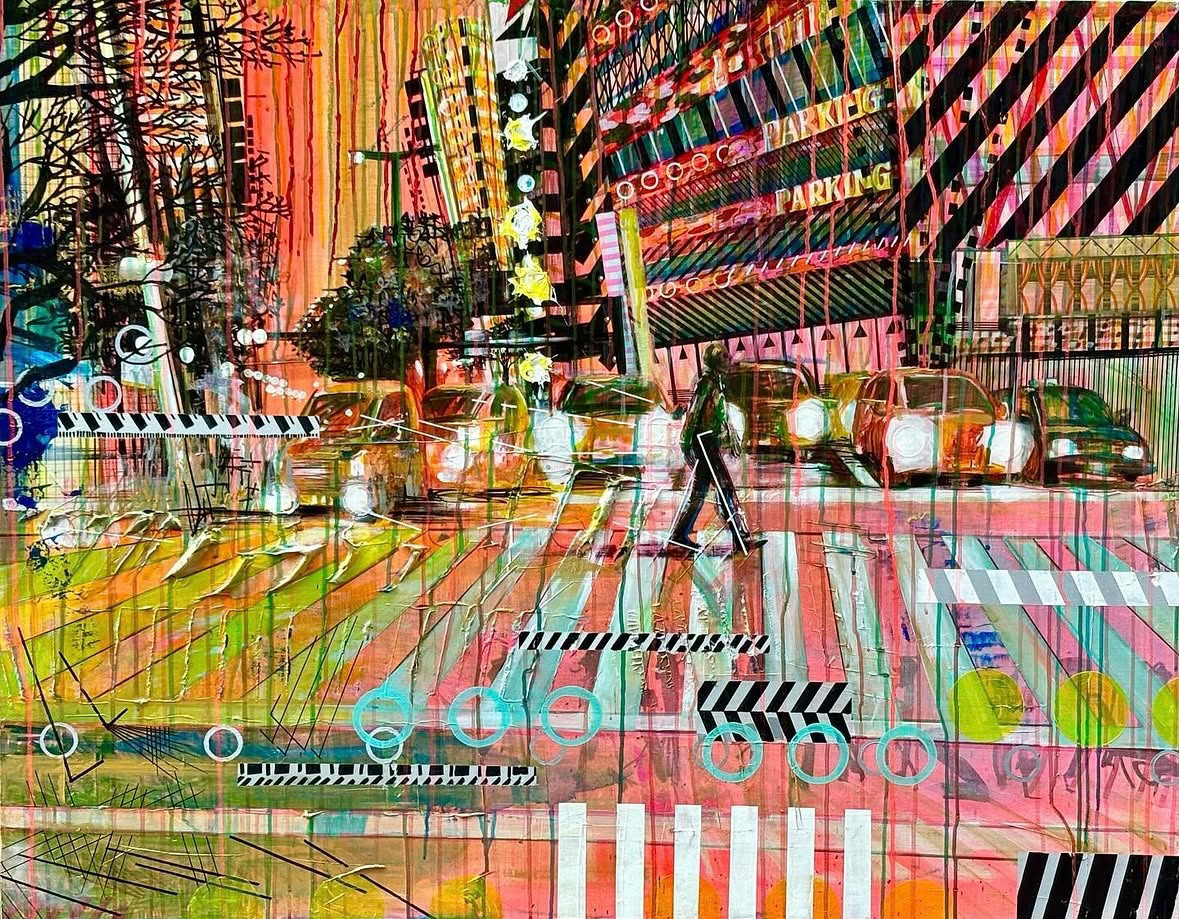 Art Incubation Series 24 STEPPING INTO A WORLD VII